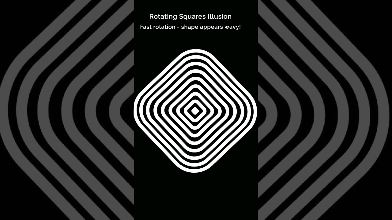 A simple mind-bending illusion