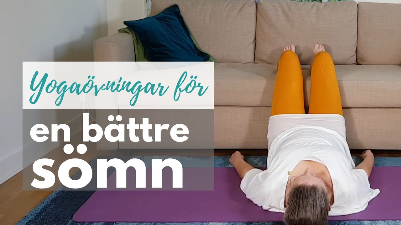 Yoga för en bättre sömn