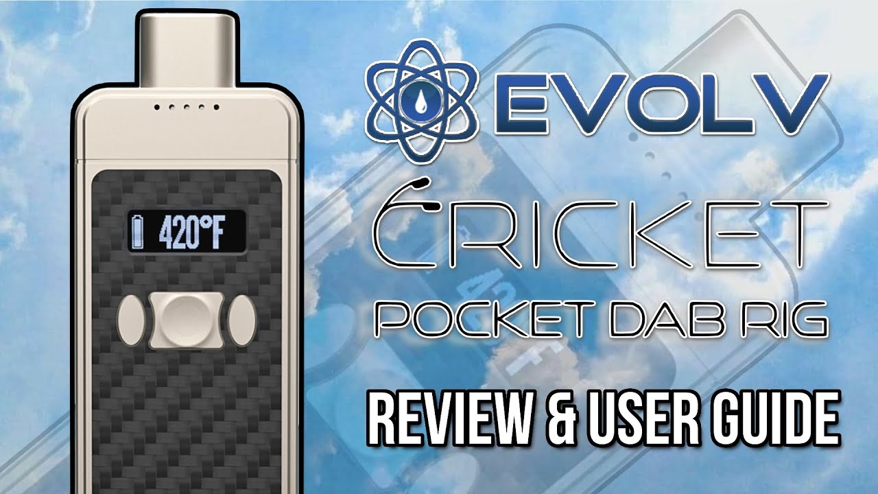 Evolv Cricket Pocket Dab Rig Review | Super Flavourful & Cool Concentrate | Sneaky Pete's Reviews