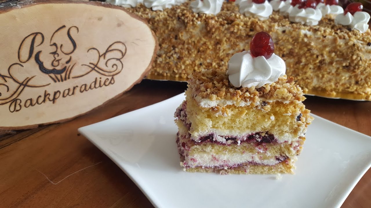 Frankfurter Kranz Schnitten ~Der Kuchen ist atemberaubend lecker 💖 Frankfurter Kranz Kuchen