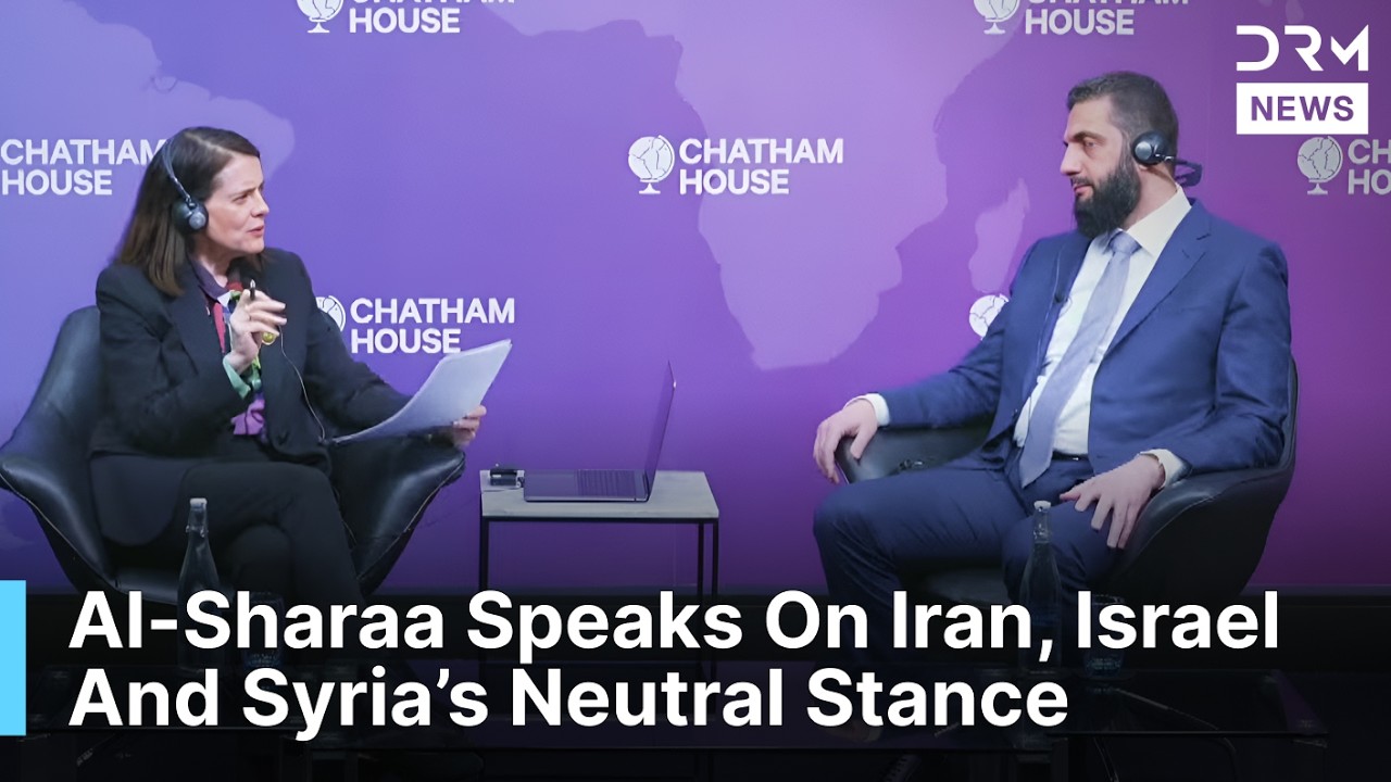 Syria&rsquo;s President Ahmed Al-Sharaa Outlines Vision For Future | DRM News | AC1F