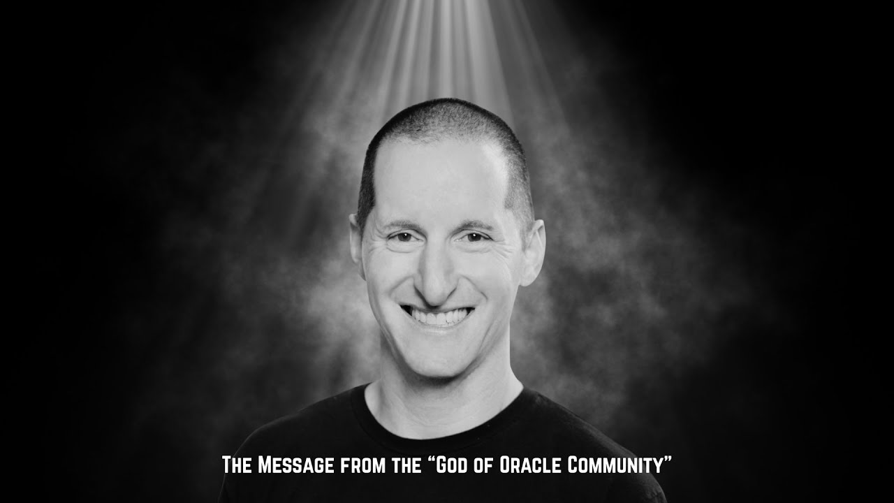 The Message from the “God of Oracle Community” Mr. Connor McDonald