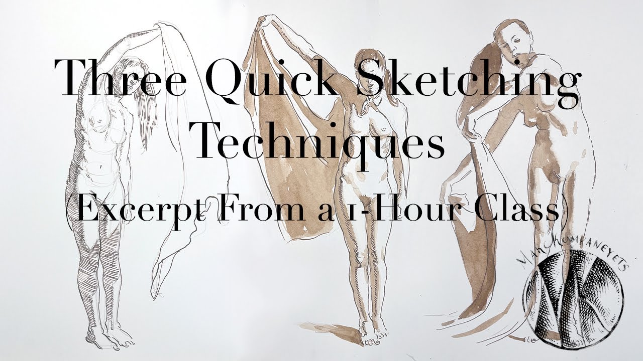 Three Quick Sketching Techniques (excerpt)