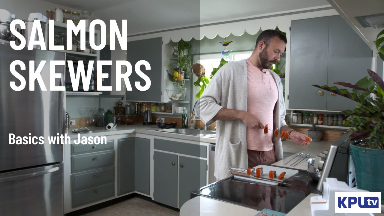 Basics with Jason: Salmon Skewers