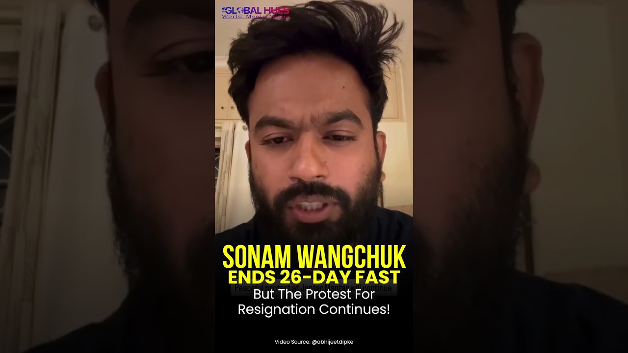 #sonamwangchuk Ends 26-Day Fast &mdash; But The #protest For #resignation #continues #studentsprotest #tgh