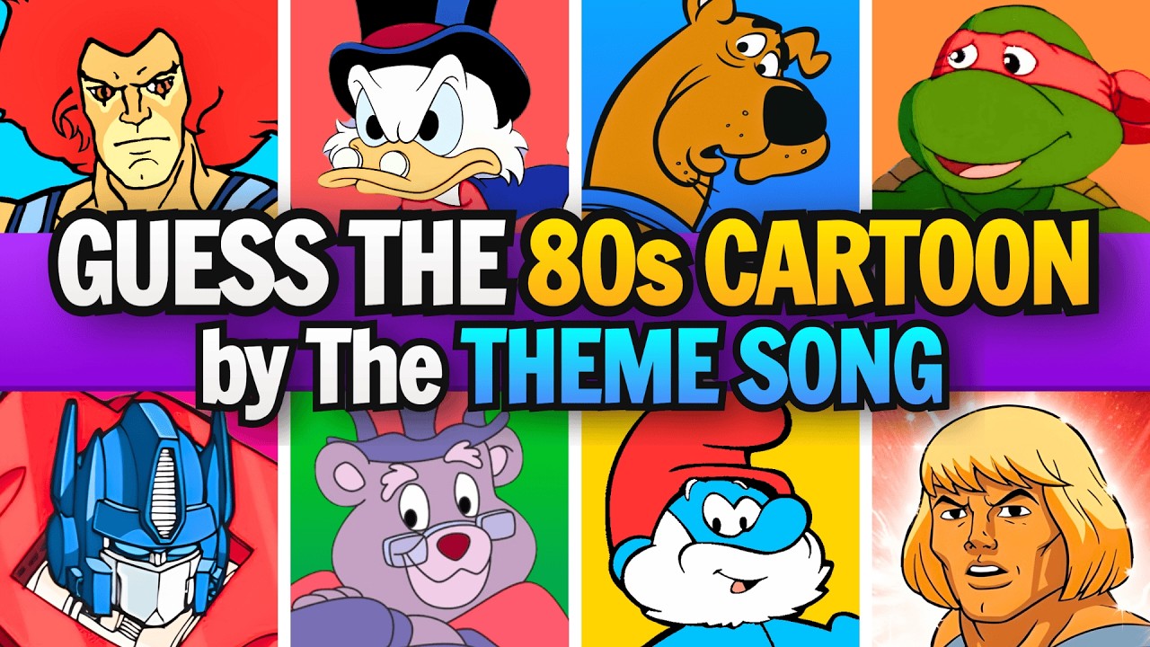 Only 80s Kids Can Name All These Cartoons! 📺 🎵