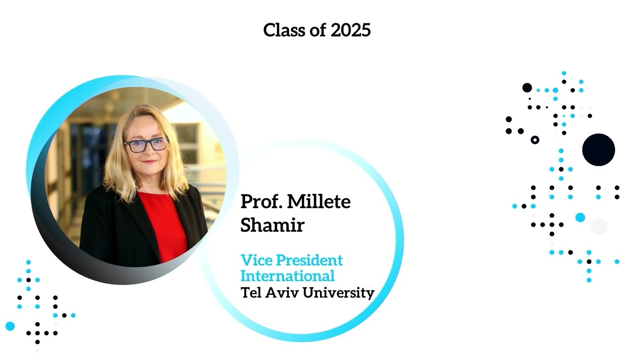 End of Year Ceremony 2025 - The Lowy International School, Tel Aviv University