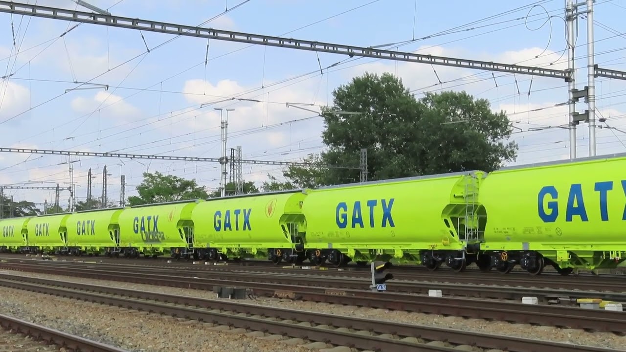 Pondělní odpolední železniční provoz v Břeclavi.✌️8.7.2024