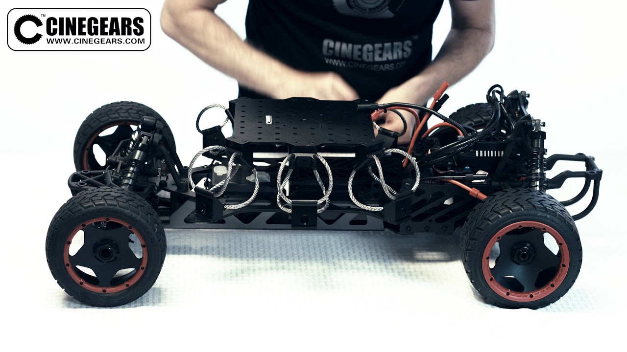 Cinegears RC Gimbal Car Battery Installation (All New 2018!)