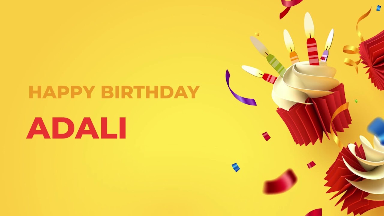 Happy Birthday Happy Birthday ADALI ! - Happy Birthday Song made especially for You! 🥳