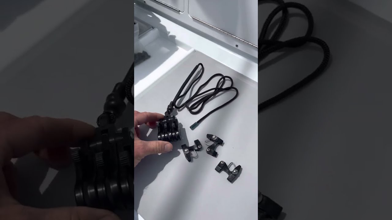 Triple Halyard Rigging - Carolina Style - Marsh Tacky Carbon