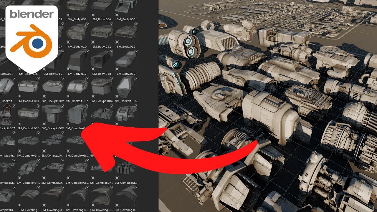 Легко создайте собственную библиотеку ресурсов Blender с нуля