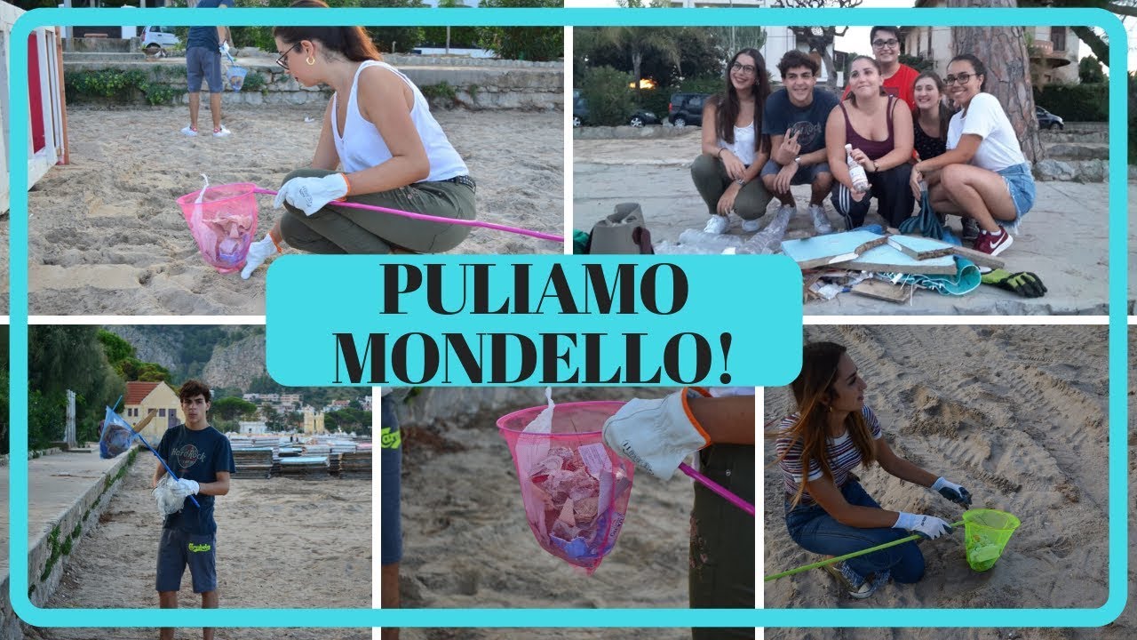 Puliamo la spiaggia di Mondello!