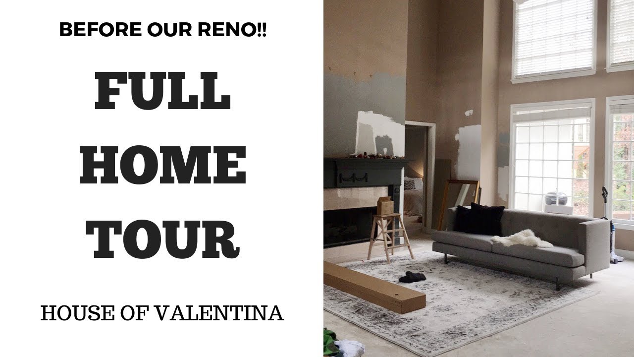 FULL Home Tour BEFORE our Big Renovation!