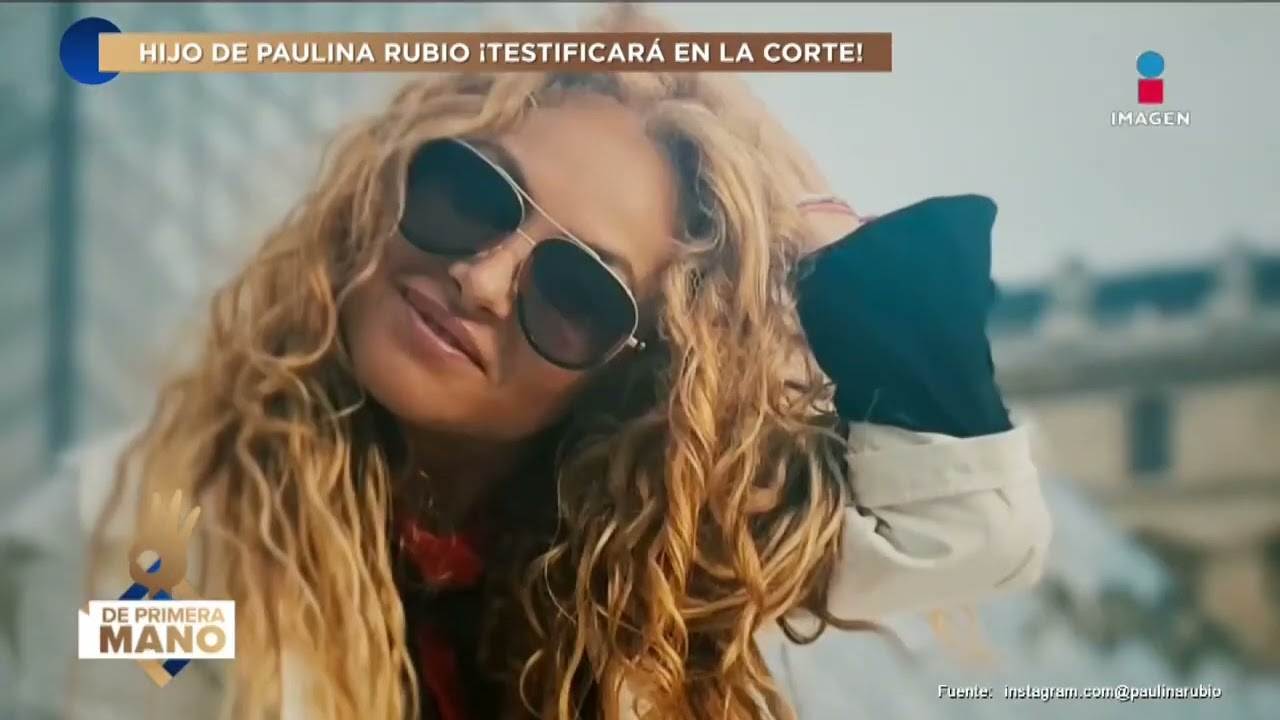 ¡Paulina Rubio podría PERDER la custodia de su hijo! Él deberá testificar en la corte | DPM