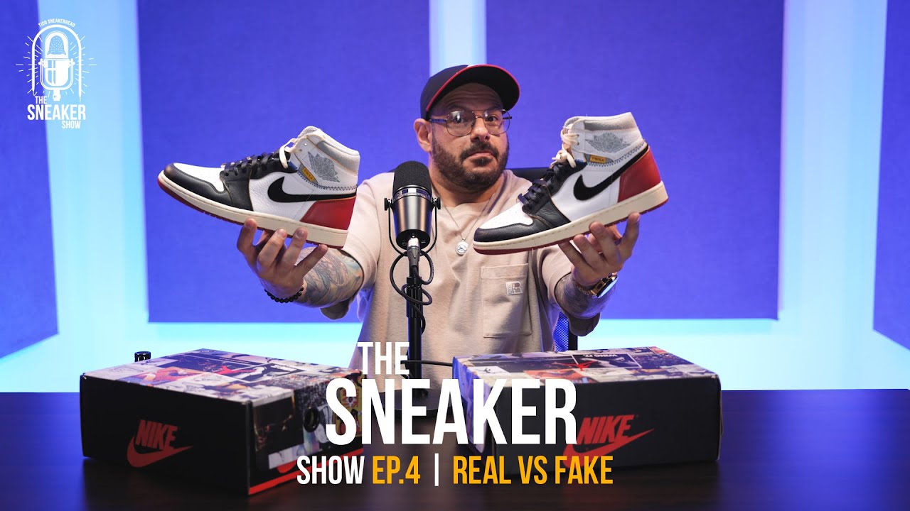 ¿Cómo p*tas diferencio un fake? Air Jordan 1 x Union “Black Toe” | The Sneaker Show | Ep 04