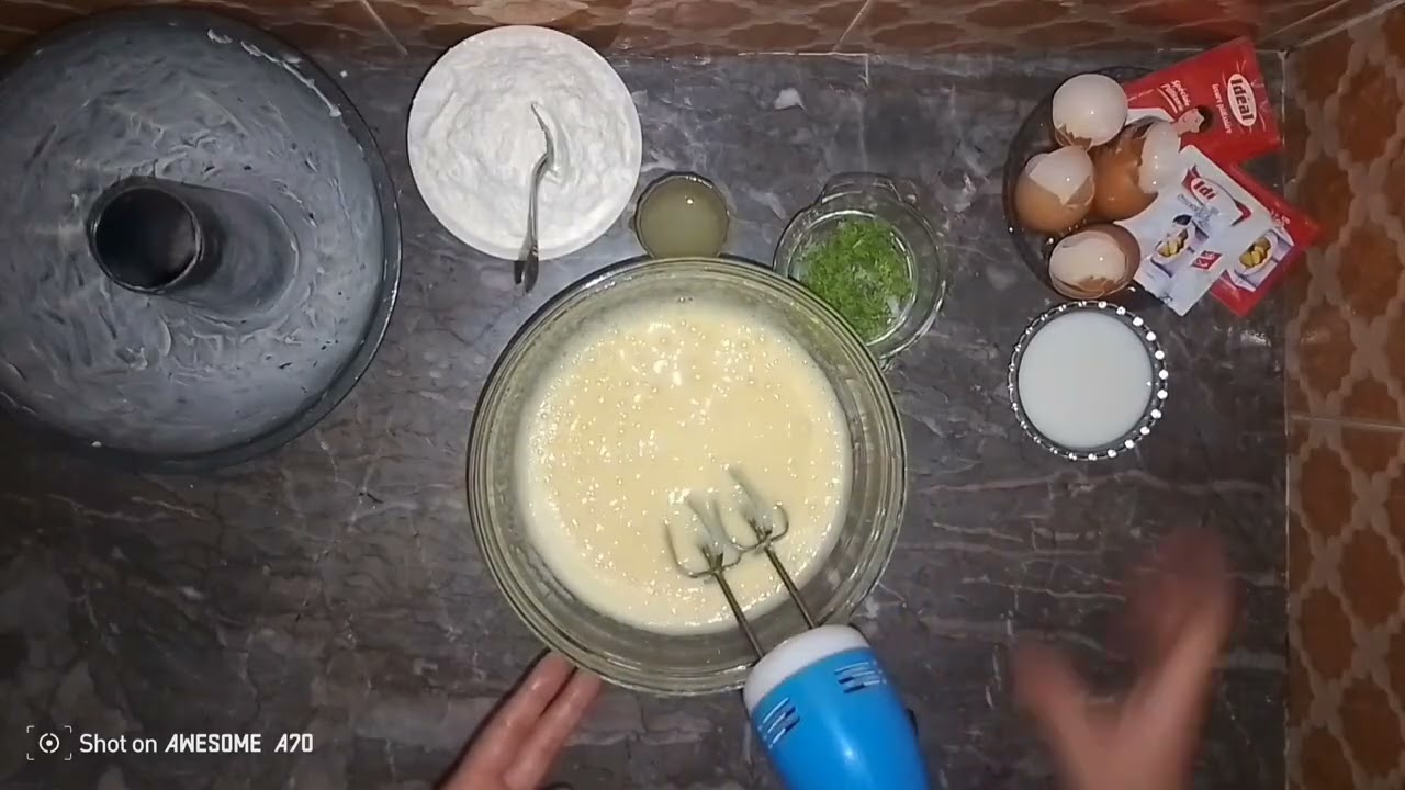 كيكة الحامض الإقتصادية بمعايير مضبوطة… معلكة، خفيفة وبمذاق لا يقاوم 🍋✨