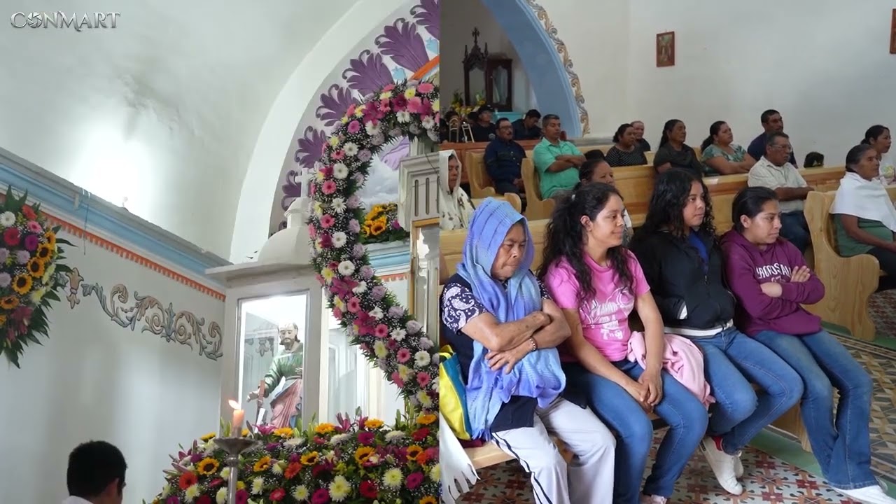 Feria anual 2025 San Simon Almolongas parte 1 dia 31 misa convite
