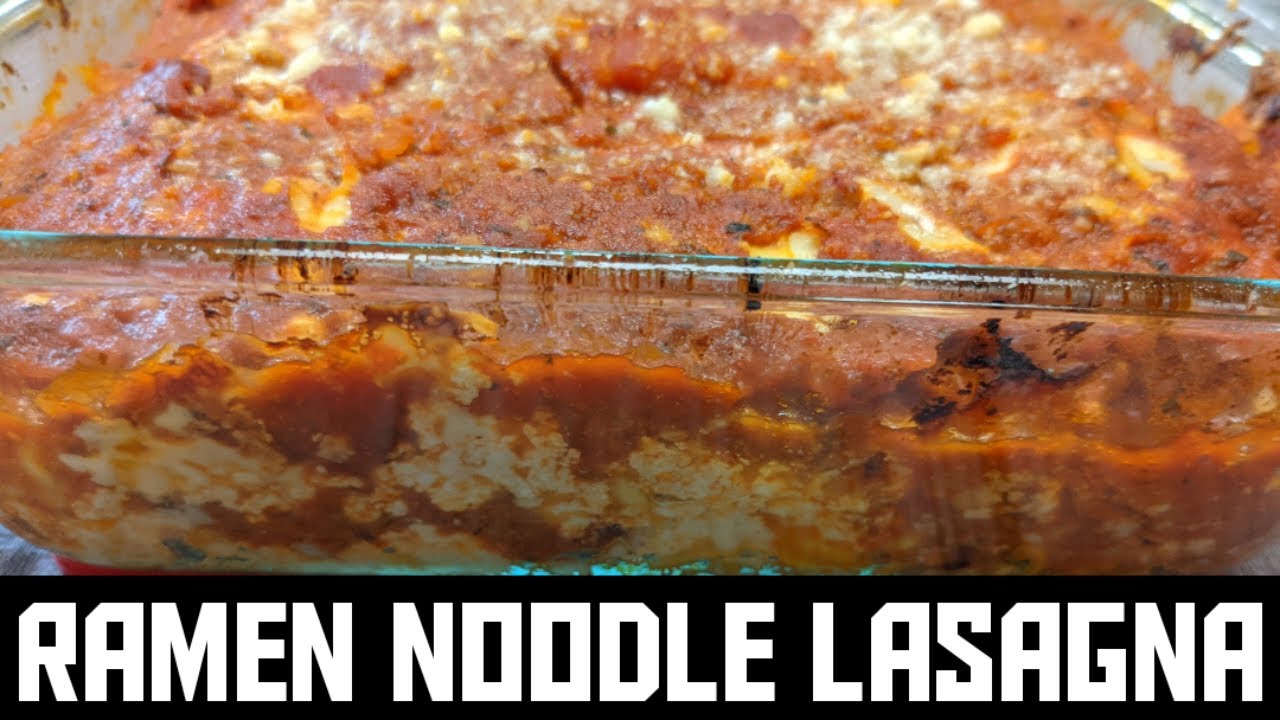 Ramen Lasagna | TikTok
