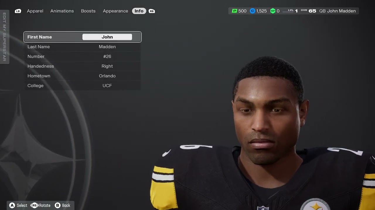 Madden 26: How to Change Gear in Superstar Mode