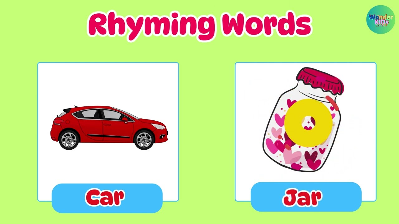 Does It Rhyme? Fun Rhyming Words Activity for Kindergarten | Learn with Wonder Kids
