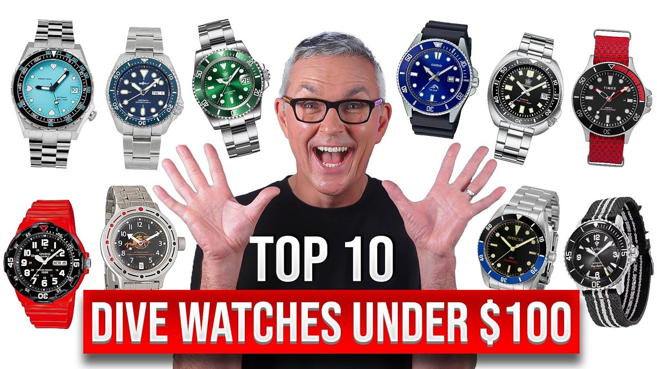 The 10 Best Dive Watches Under $100! 2025 Edition!