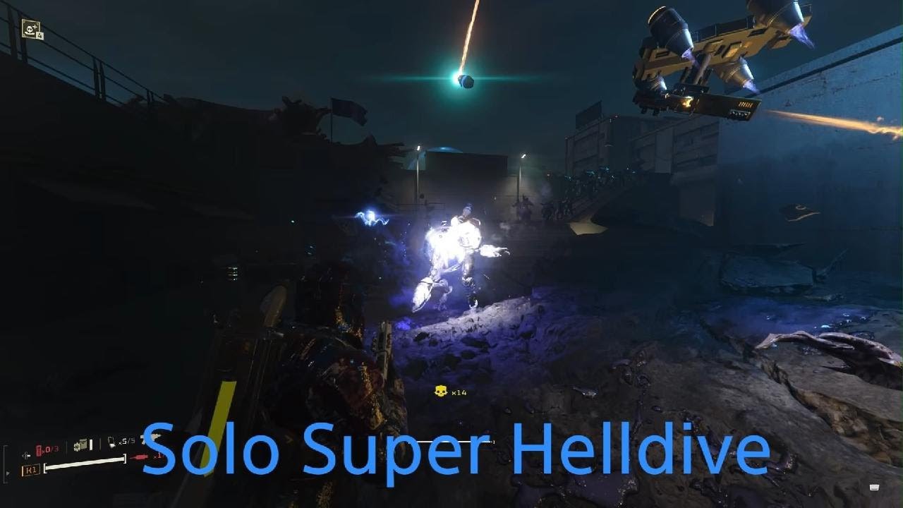 HELLDIVERS 2 Solo D10 Illuminate Spread Democracy