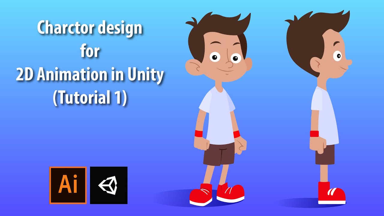 HOW TO CREATE 2D CHARACTER DESIGN USING ILLUSTRATOR FOR ANIMATE IN UNITY