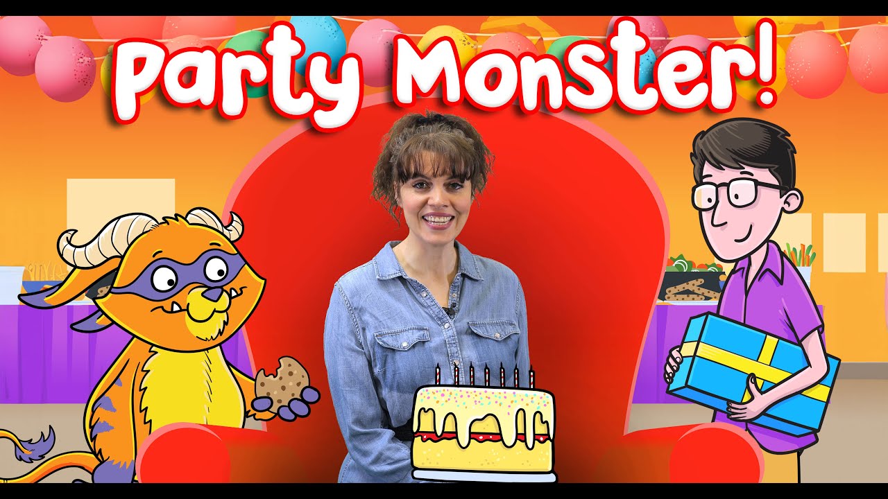 PARTY MONSTER  🥳🎂🎈FULL STORY l BEDTIME STORY I SHORT STORIES FOR KIDS