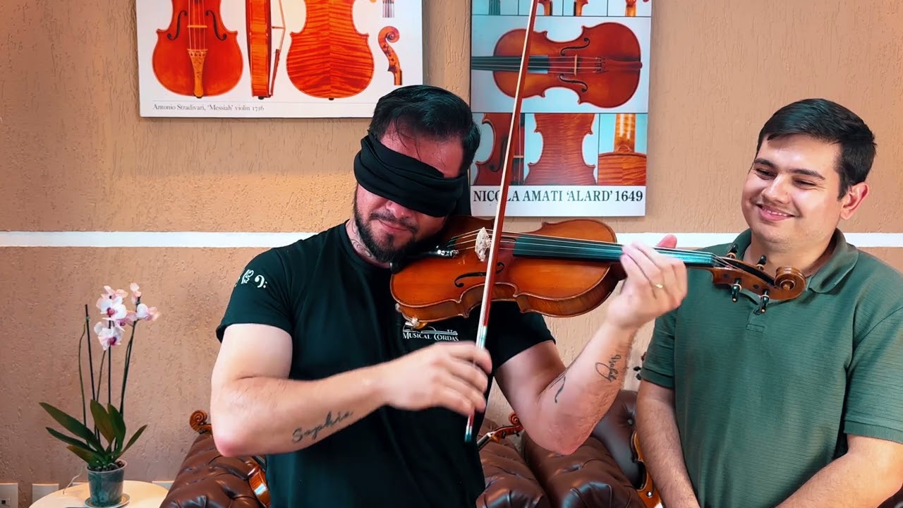 DESAFIO ÀS CEGAS: Qual o melhor violino?