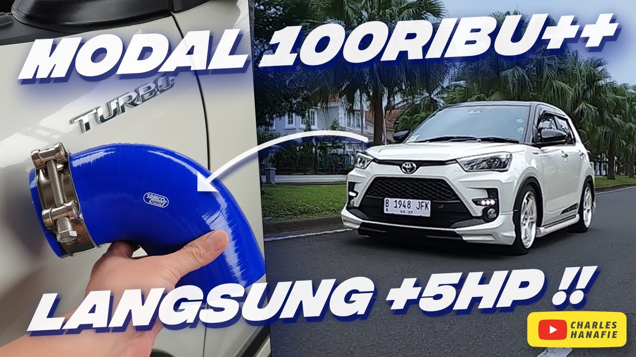 KUTAK KATIK AIR INTAKE RAIZE TURBO | Do It Yourself | SnowyProject #10 | #raize #turbo #vloggerkepo