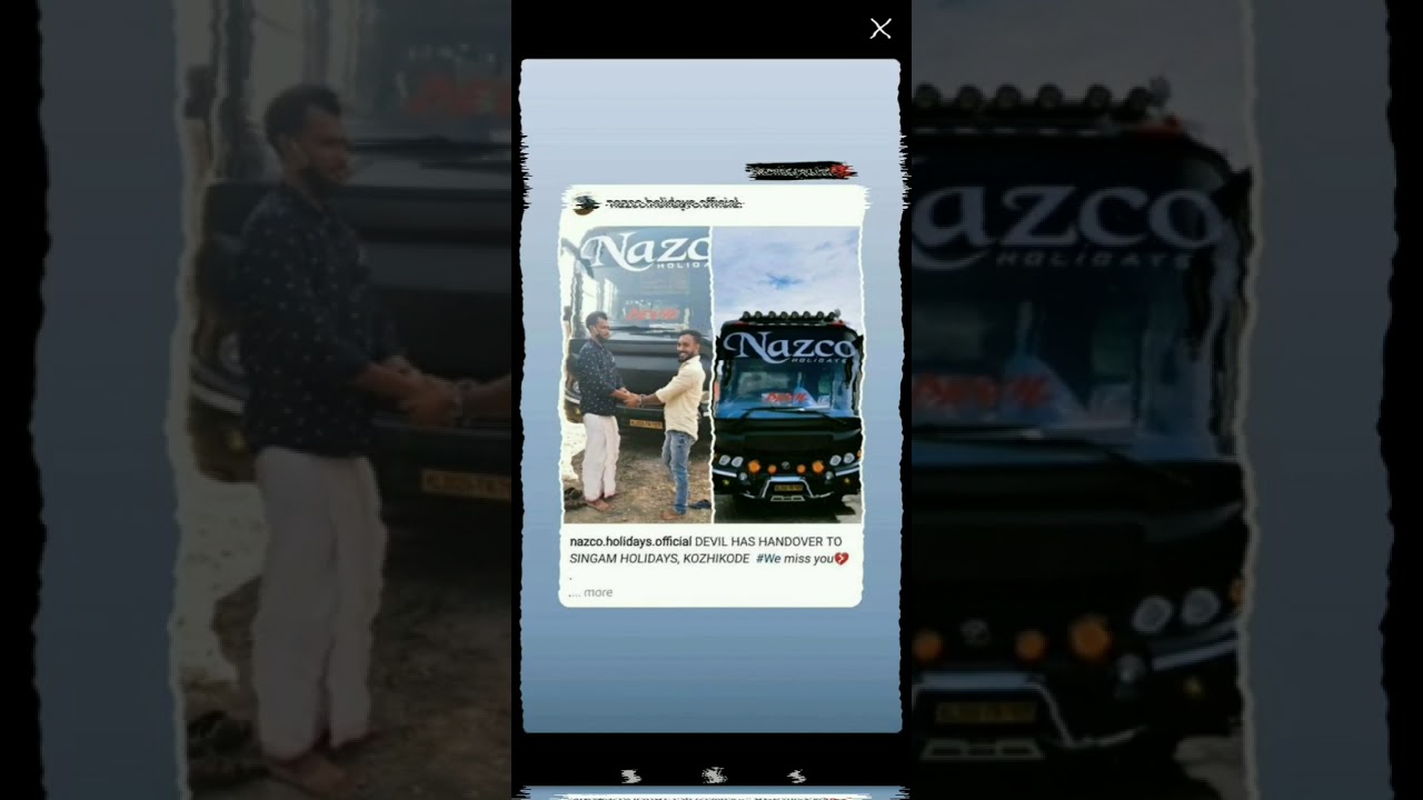 NAZCO DEVIL NEW LOOK SINGAM HOLIDAYS PERAMBRA || WITH SINGAM NEW LIVERY ||