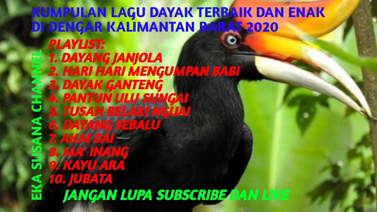 Kumpulan lagu Dayak Viral Kalimantan barat 2020 enak di dengar penonton