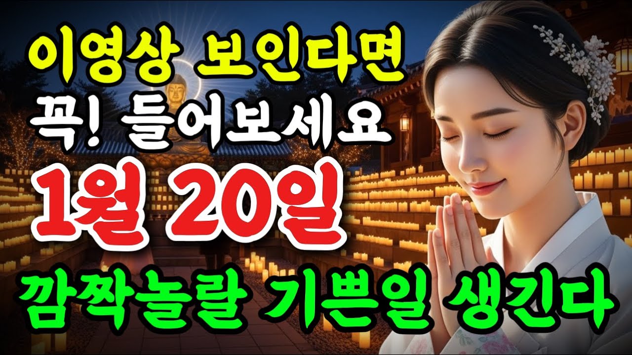 🔴[LIVE] 이영상 떴다면 꼭 보세요! 깜짝놀랄 기쁜일이 생길 징조입니다! #행운음악 #명상음악 #행운주파수 #금전운