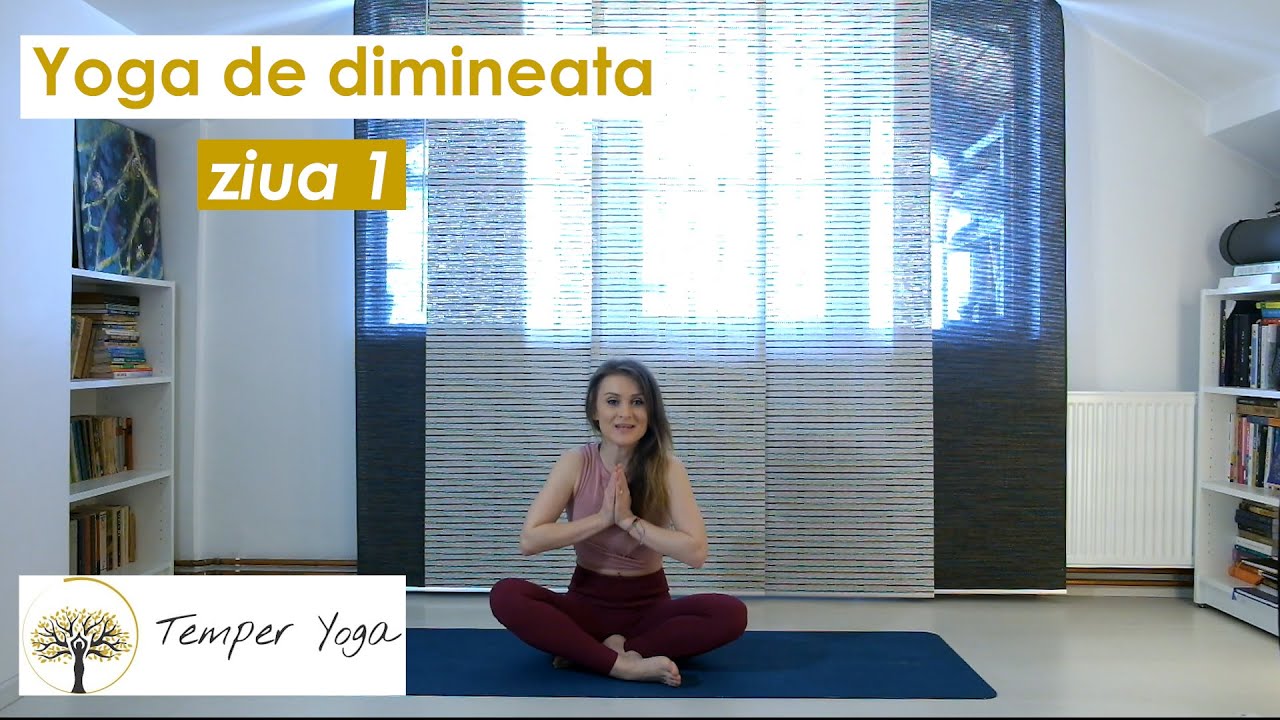 30 de dimineti cu yoga - ziua 1