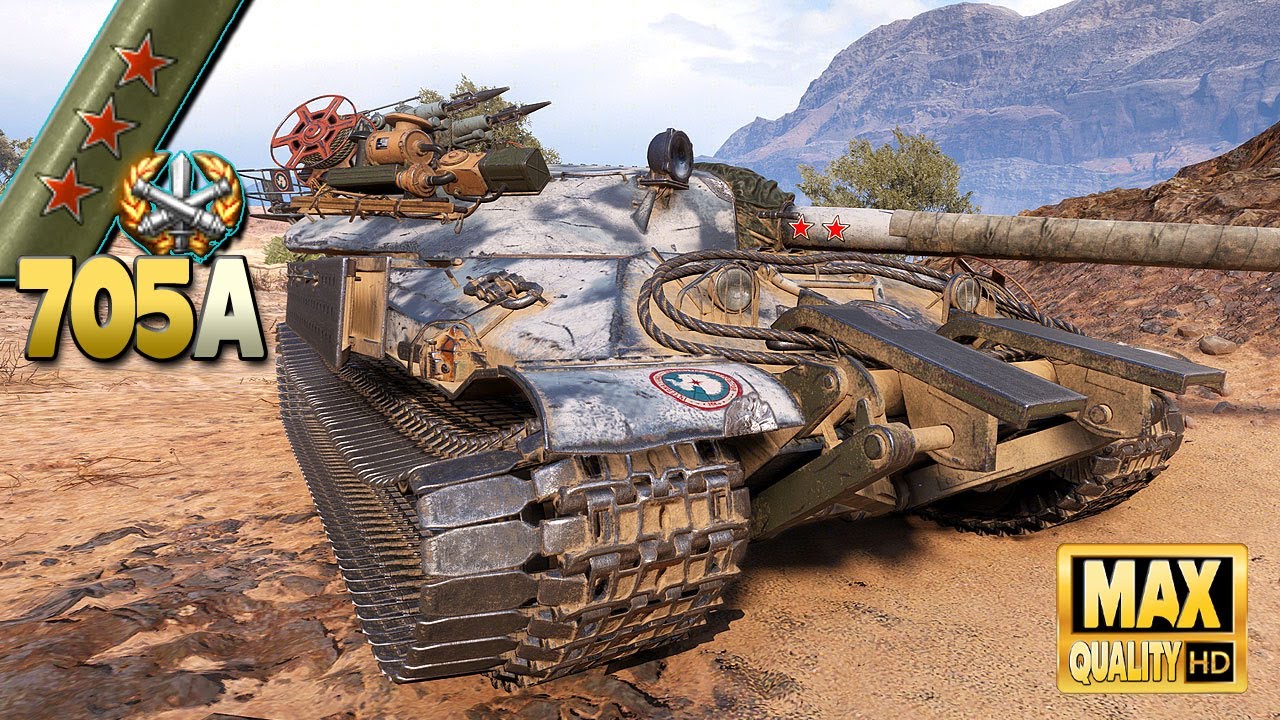 Объект 705A: Хороший ММ для 3MoE - World of Tanks