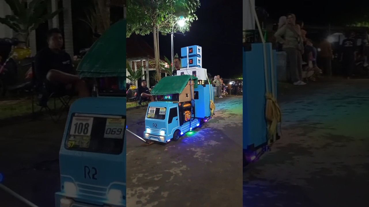 miniatur truck sound keren spek horeg desa tumpuk besuki #shortsvideo