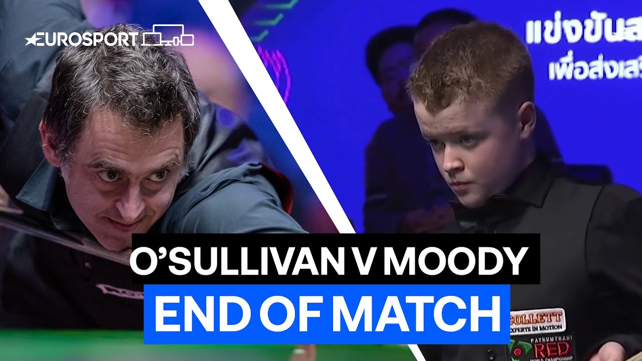 Ronnie O'Sullivan Defeats 16 Year-Old Stan Moody At Six-Red World Championships! | Eurosport Snooker