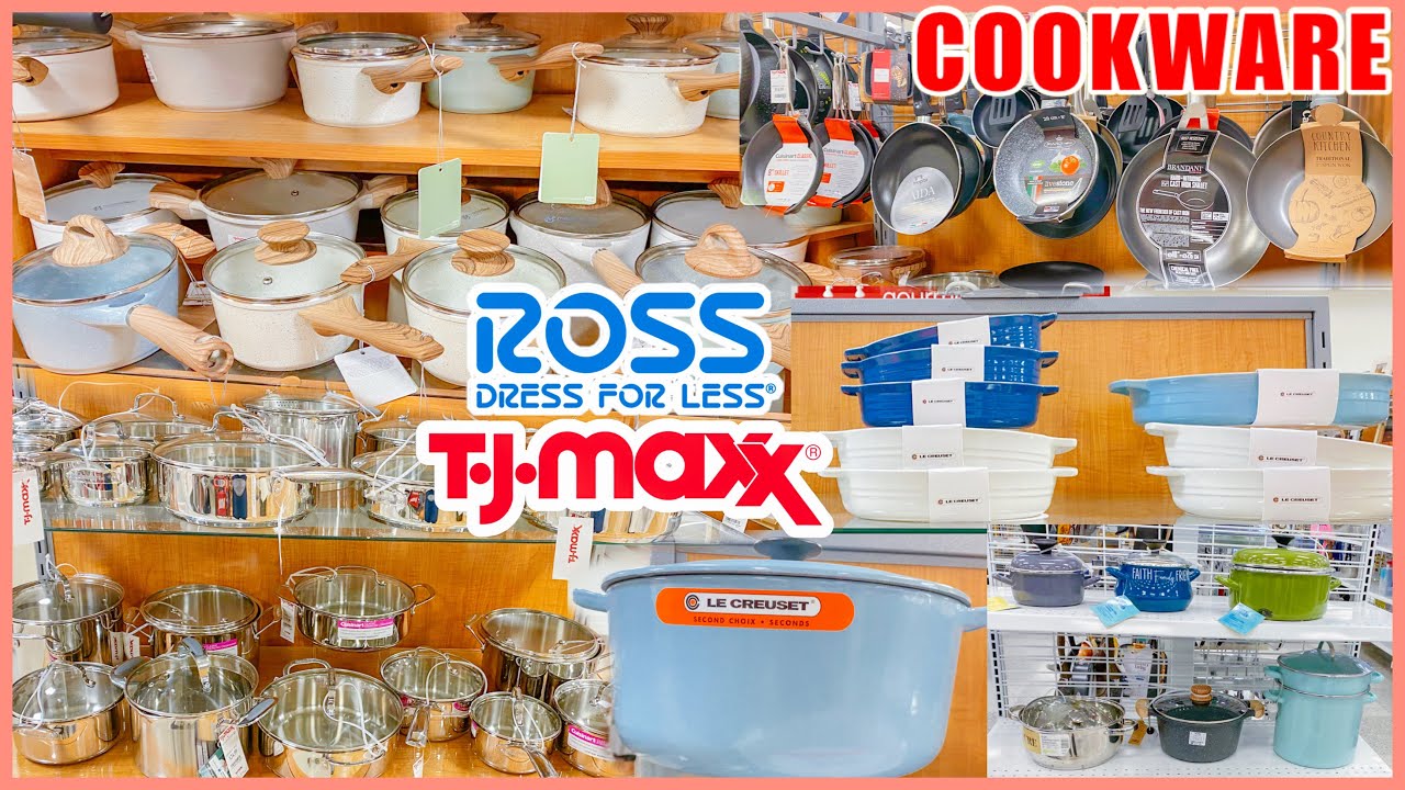 TJ Maxx & ROSS DRESS FOR LESS HOME KITCHENWARE & COOKWARE *POTS & PAN!!SHOP WITH ME❤︎
