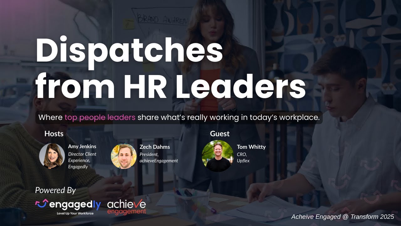 Tom Whitty on Hybrid Work, AI & the Future of the Office | Achieve Engaged @ Transform 2025