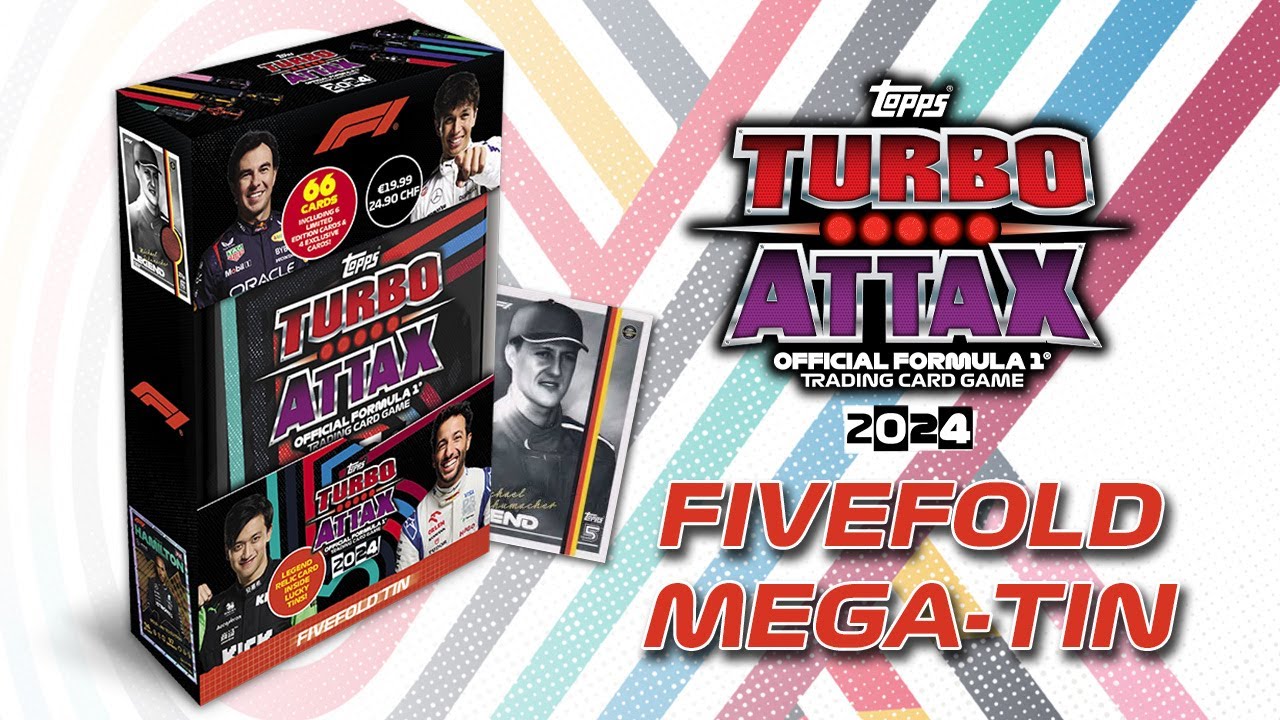 TOPPS F1 Turbo Attax 2024 - FIVEFOLD MEGA-TIN