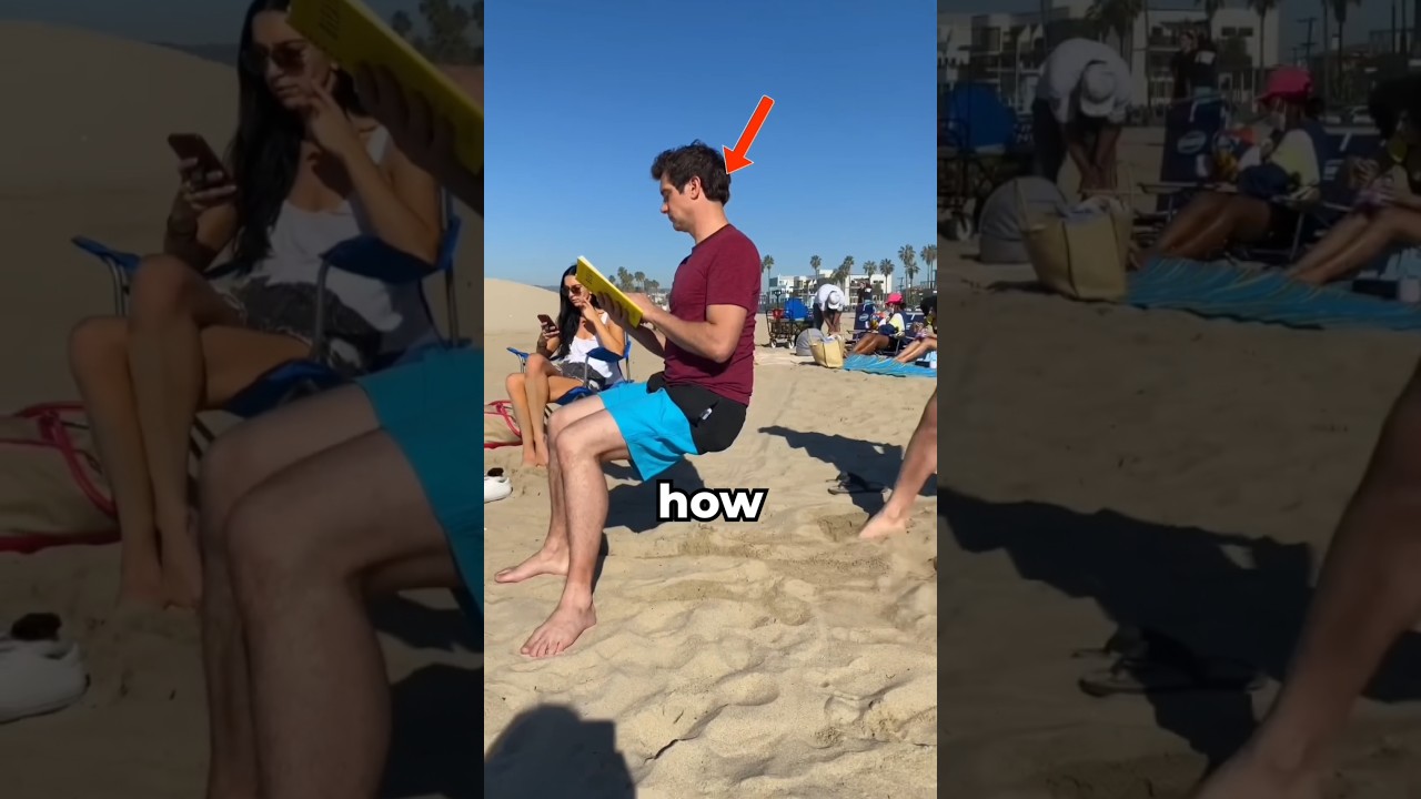 How to sit in the air! 😲