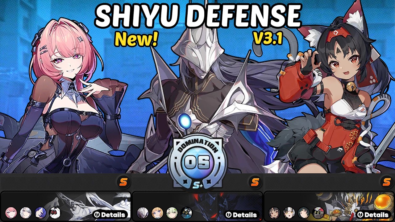 NEW Shiyu Defense! | Remielle & M4W2 Pyrois & M6 Nekomata | Zenless Zone Zero ZZZ 3.1