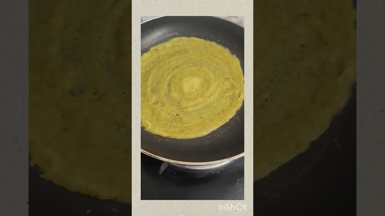 Hari dal chilla healthy food 