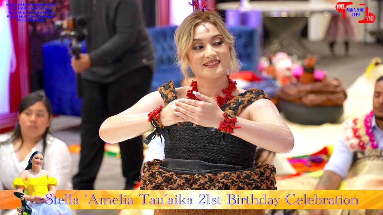 Stella 'Amelia Tau'aika 21st Birthday Celebration Tau'olunga