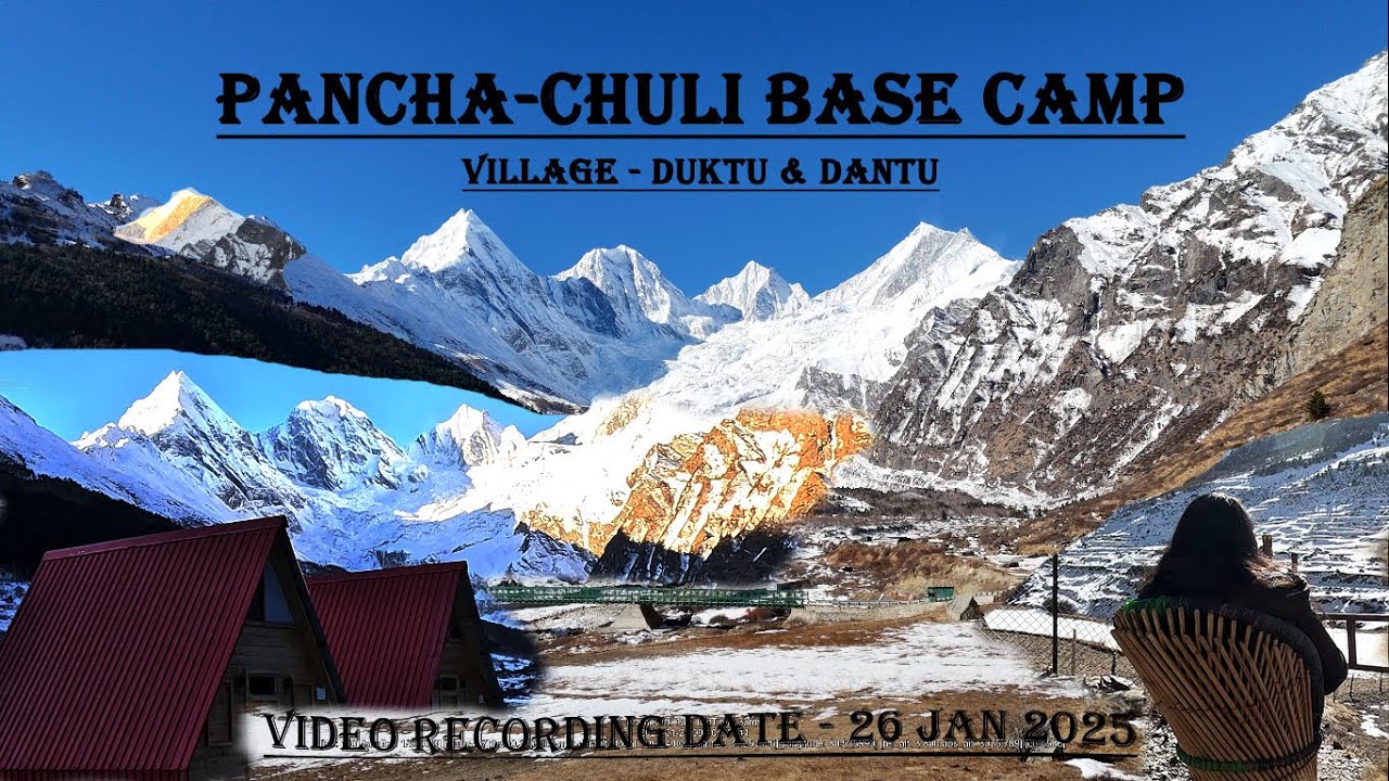 Panchachuli Base Camp Winter Adventure | Darma Valley Snow Drive | Dugtu & Dantu Villages #darma