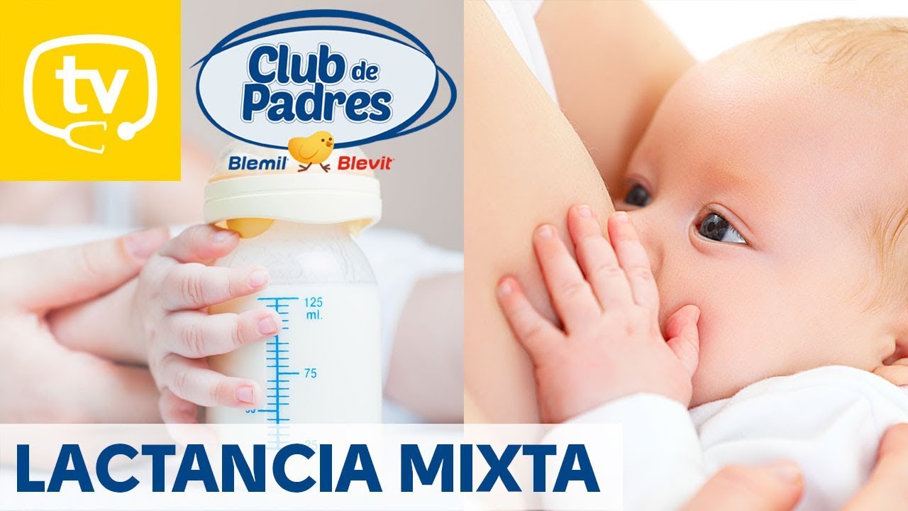 Lactancia mixta, ¡cómo seguirla de forma correcta!