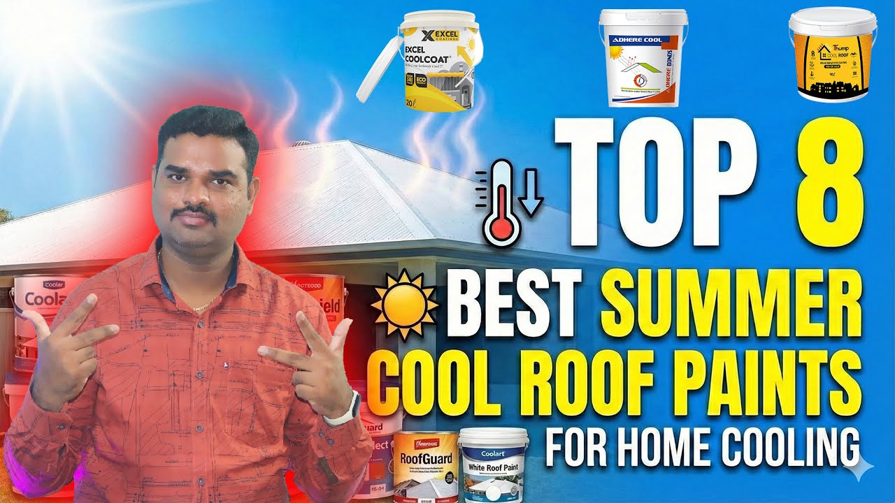 ✅ Top 9 Best Cool Roof Paint In India 2026 With Price |Summer Cool Roof Coat Review & Comparison