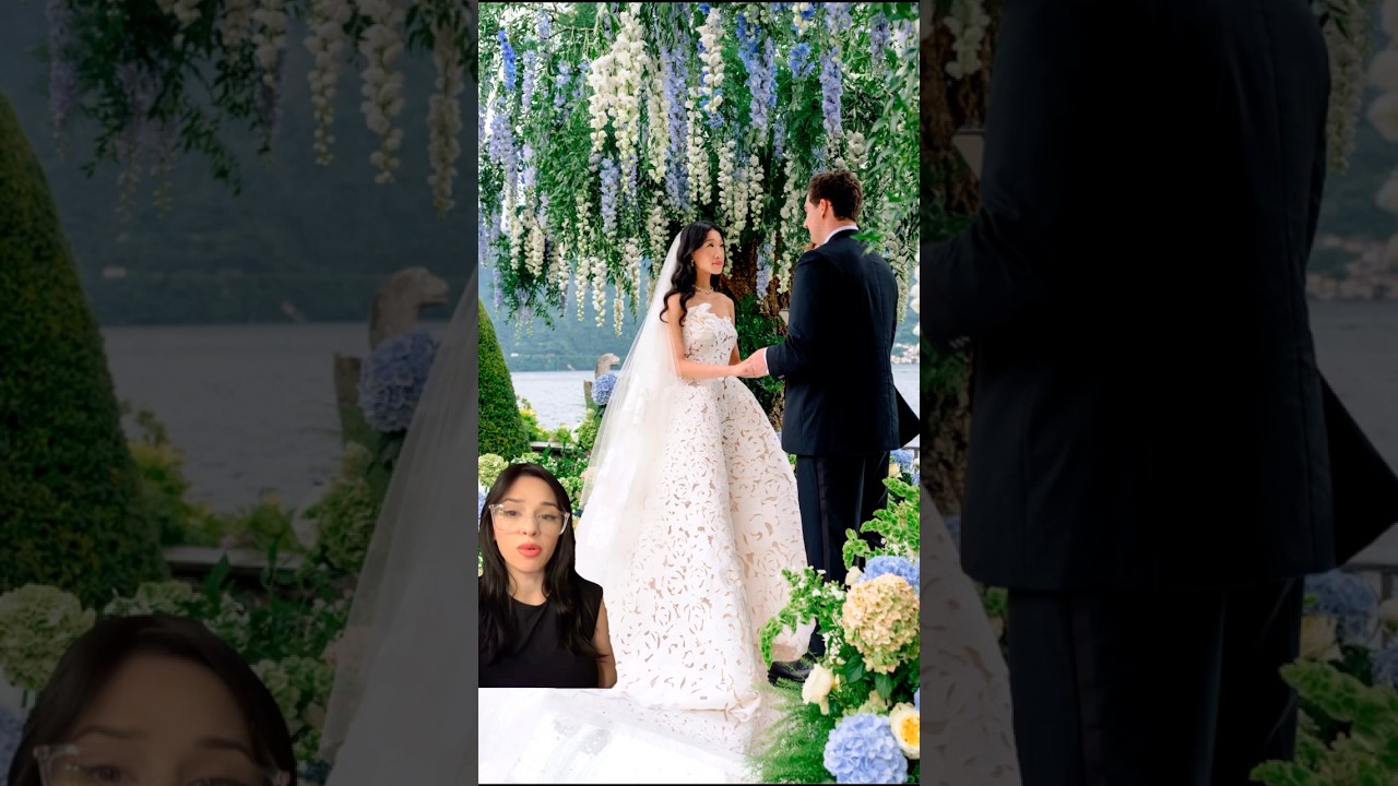 TikTok star Becca Bloom wedding looks review #fashionreview #fashion