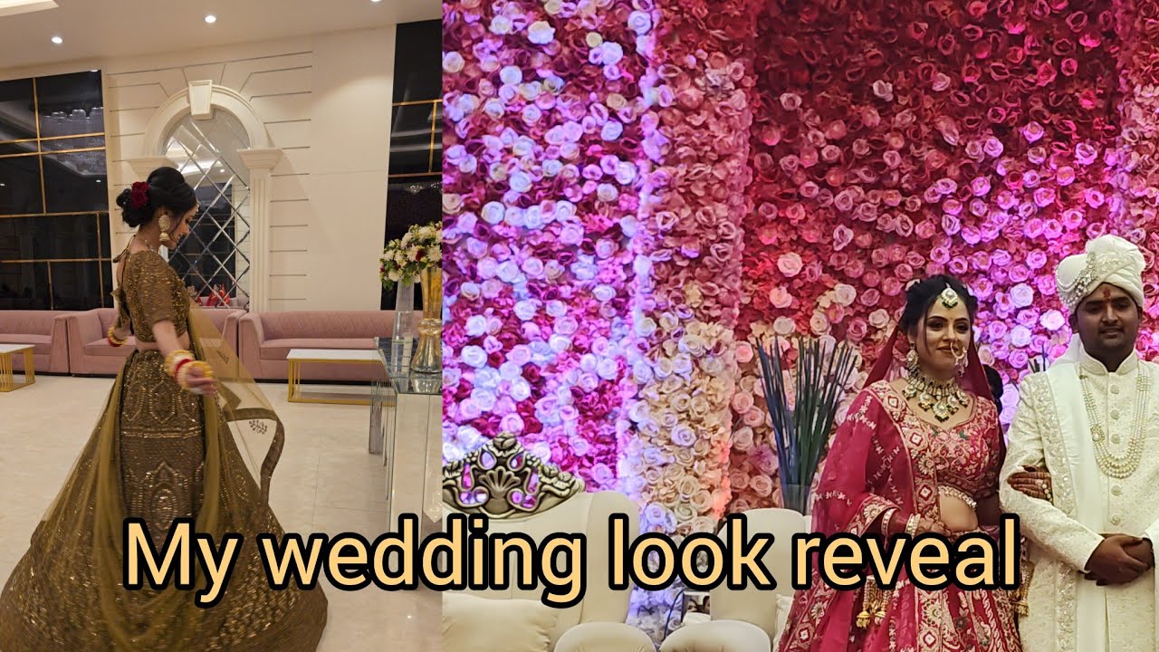 My wedding look, aur kyu humne dulhe Raja ka welcome ni kiya 😔😔